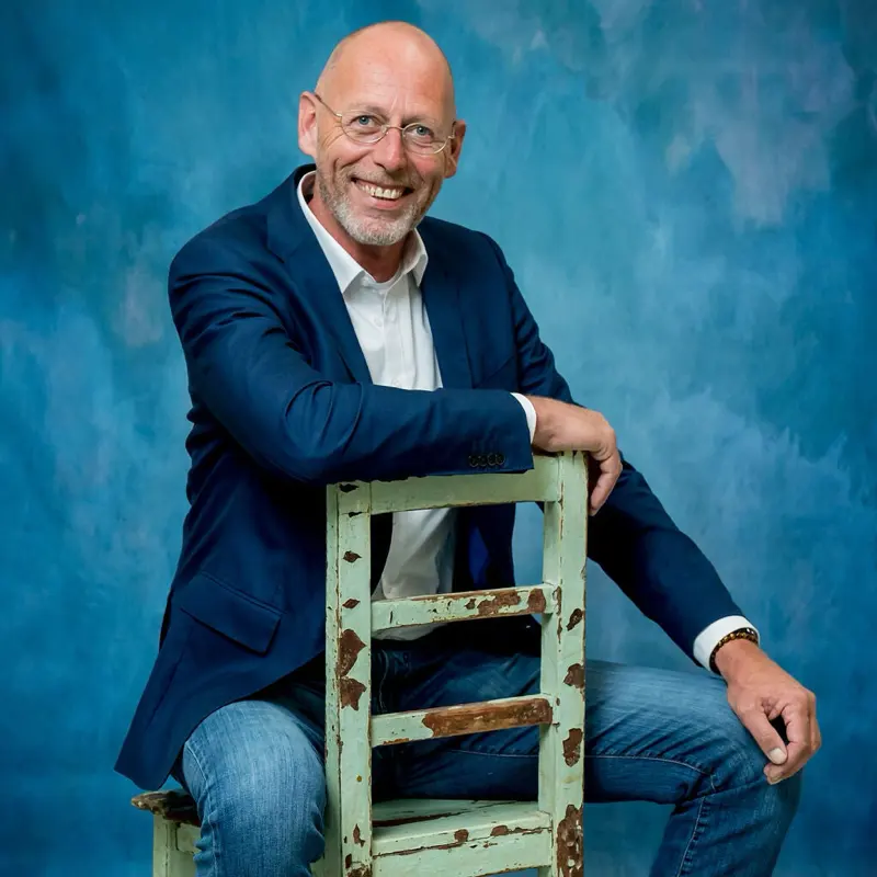 Portret van Ynco de Jong